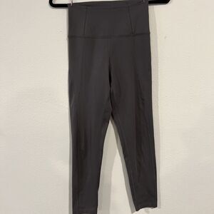 Girlfriend Collective Gray Pocket Legging Womens Size XS Athleisure Yoga Ethical